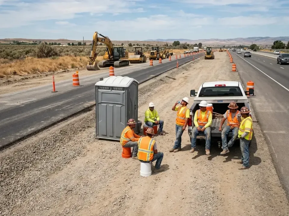 highway-road-construction-crew-007 — frequently asked questions, Porta Potty and Restroom Rentals in Buckeye, AZ